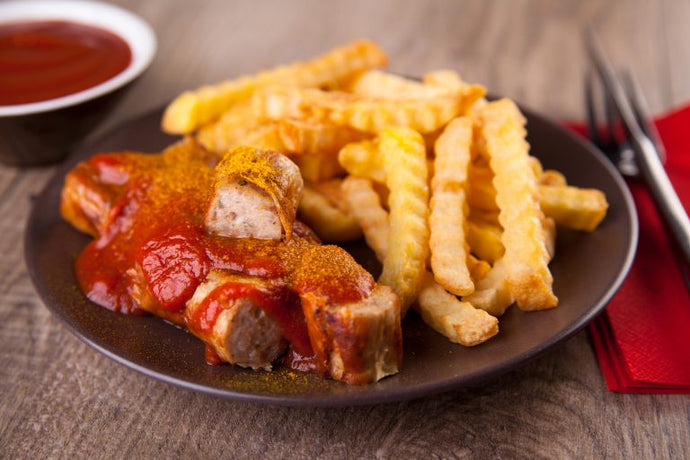 Currywurst Hecho en Casa