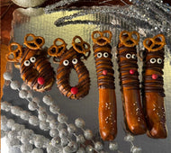 Reno Navideño de Pretzel